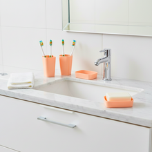 Load image into Gallery viewer, Acrylic Square Bathroom Accessories Set