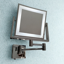 Load image into Gallery viewer, Extendable Magnifying Mirror with LED MM12