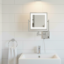 Load image into Gallery viewer, Extendable Magnifying Mirror with LED MM12