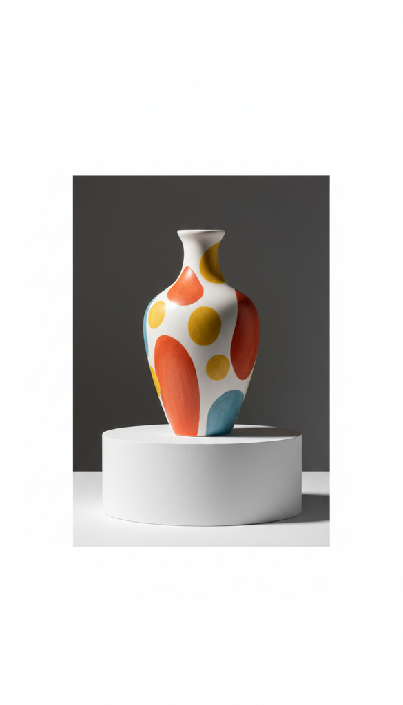 Gallery Ceramic Vase With Matte Glaze