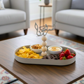 Decorative Serving Tray with Topper BH-620