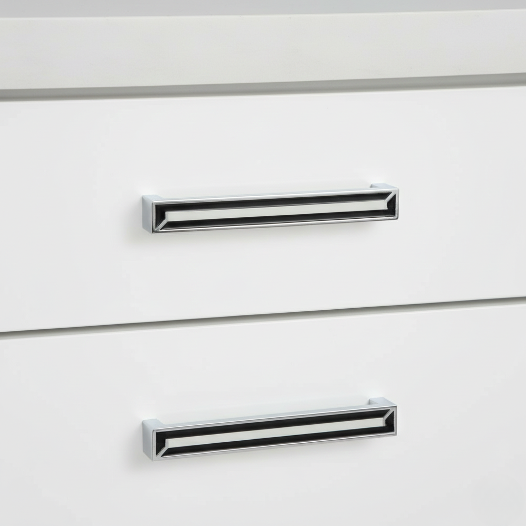 Dual-Line Cabinet Handle – 01404