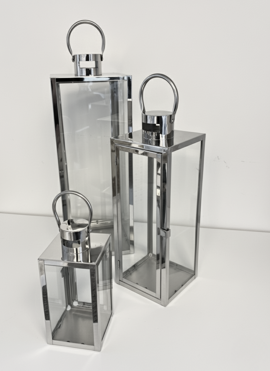 3-Piece Decorative Lantern Set