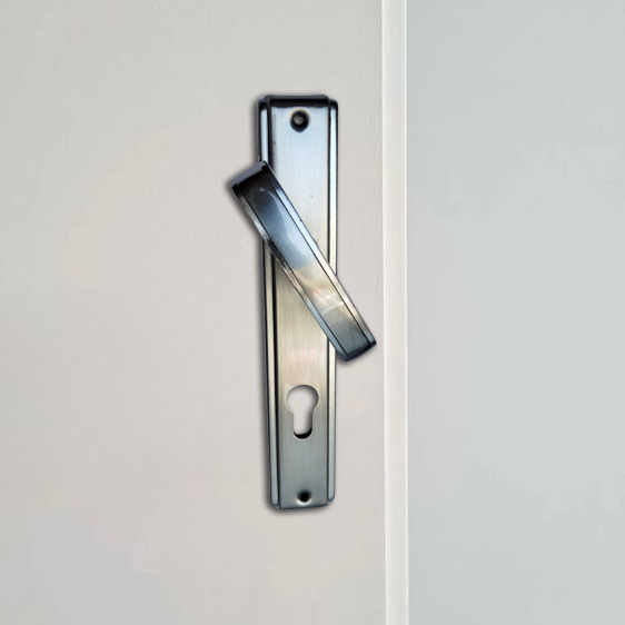 1/2 Cylinder Door Handle SS