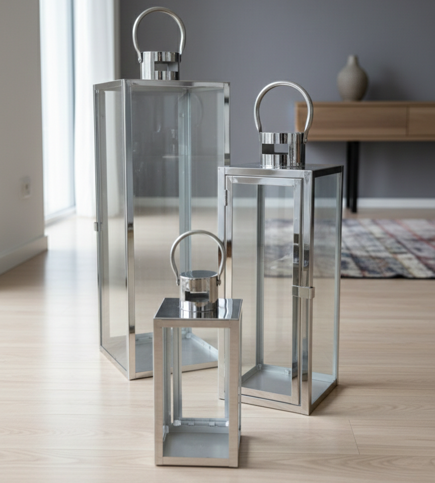 3-Piece Decorative Lantern Set