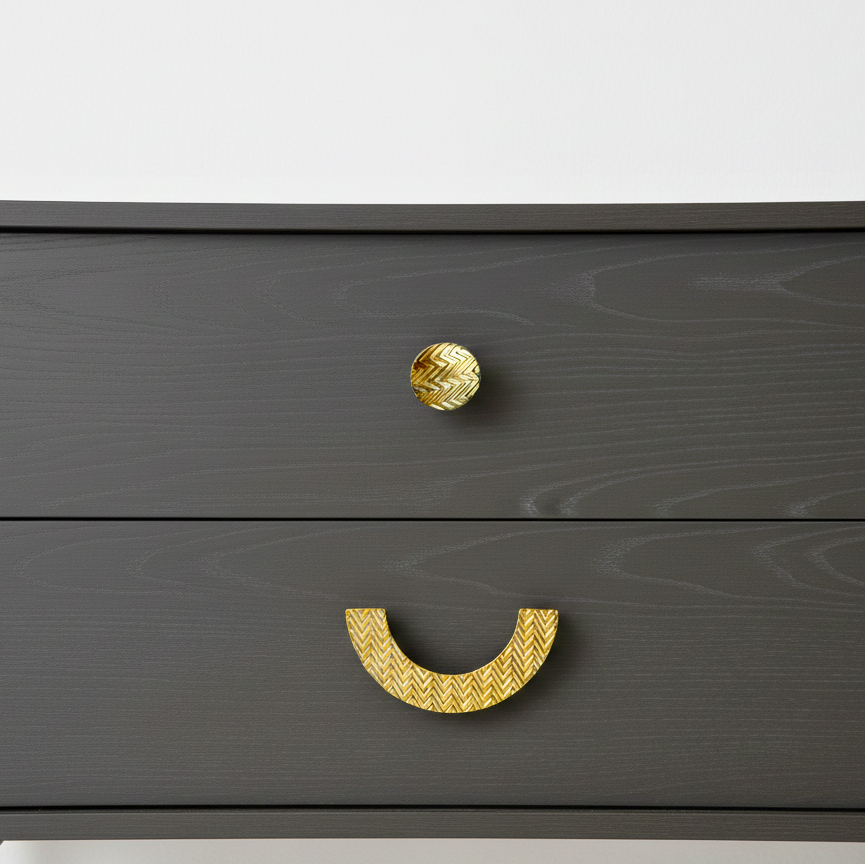 Half-Moon Cabinet Handle – 50598