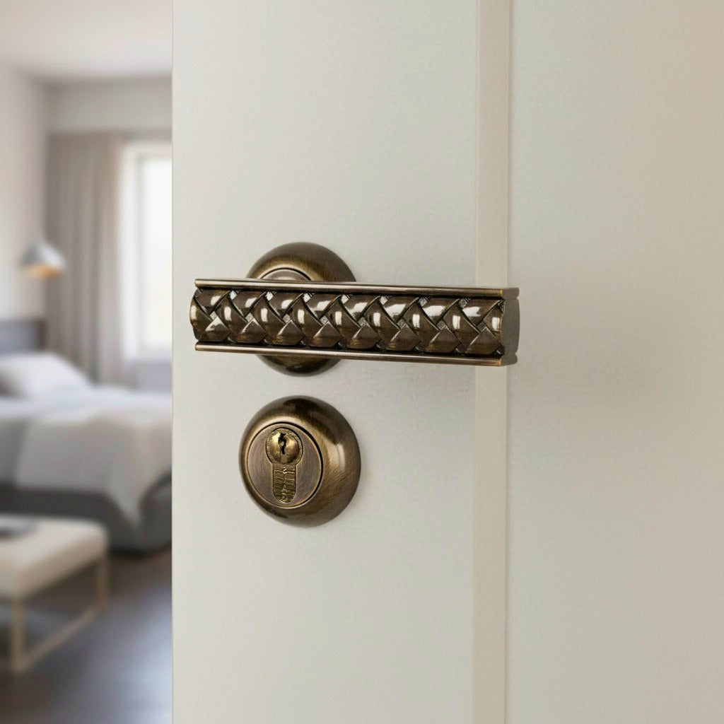 Rosetta Door Handle Q05-129B