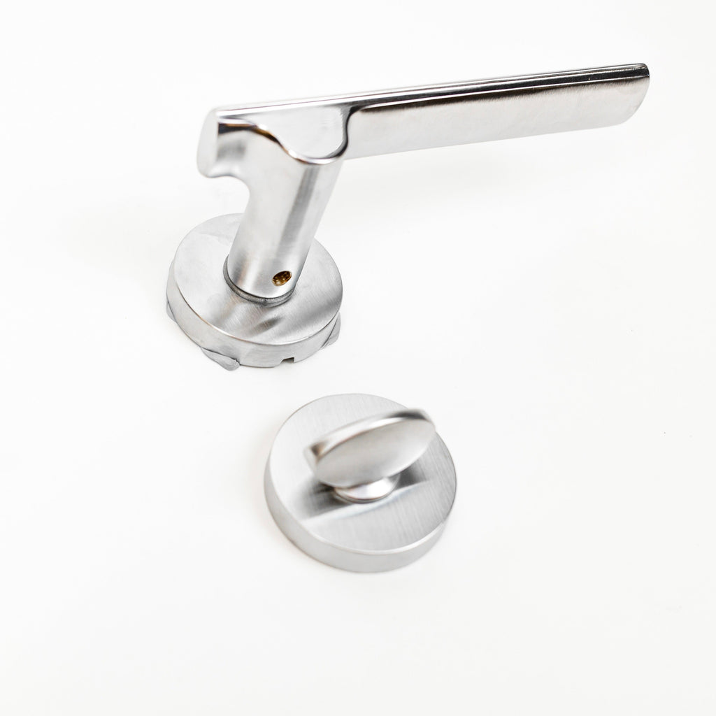 Rosetta Copper Door Handle 3191