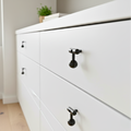Modern Black Cabinet Knob – 5958