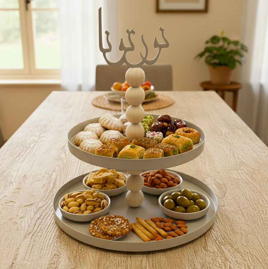 2-Tier Serving Stand BH-619