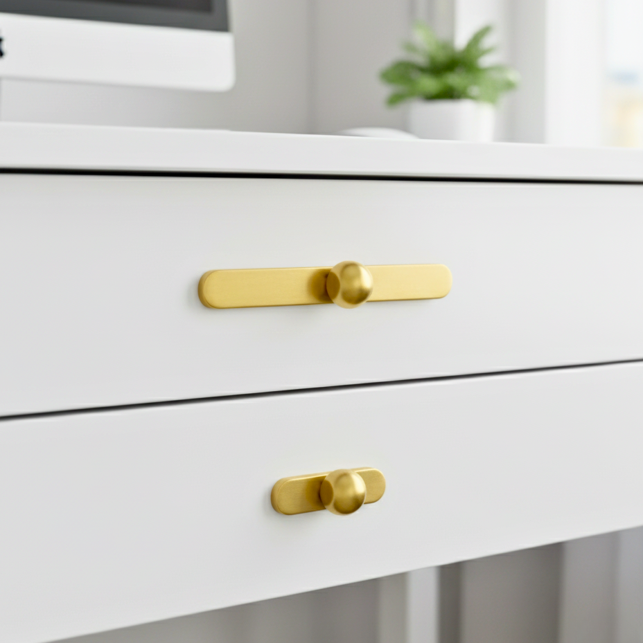 Modern T-Bar Cabinet Knob – 5564