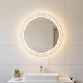 مرآة LED دائرية