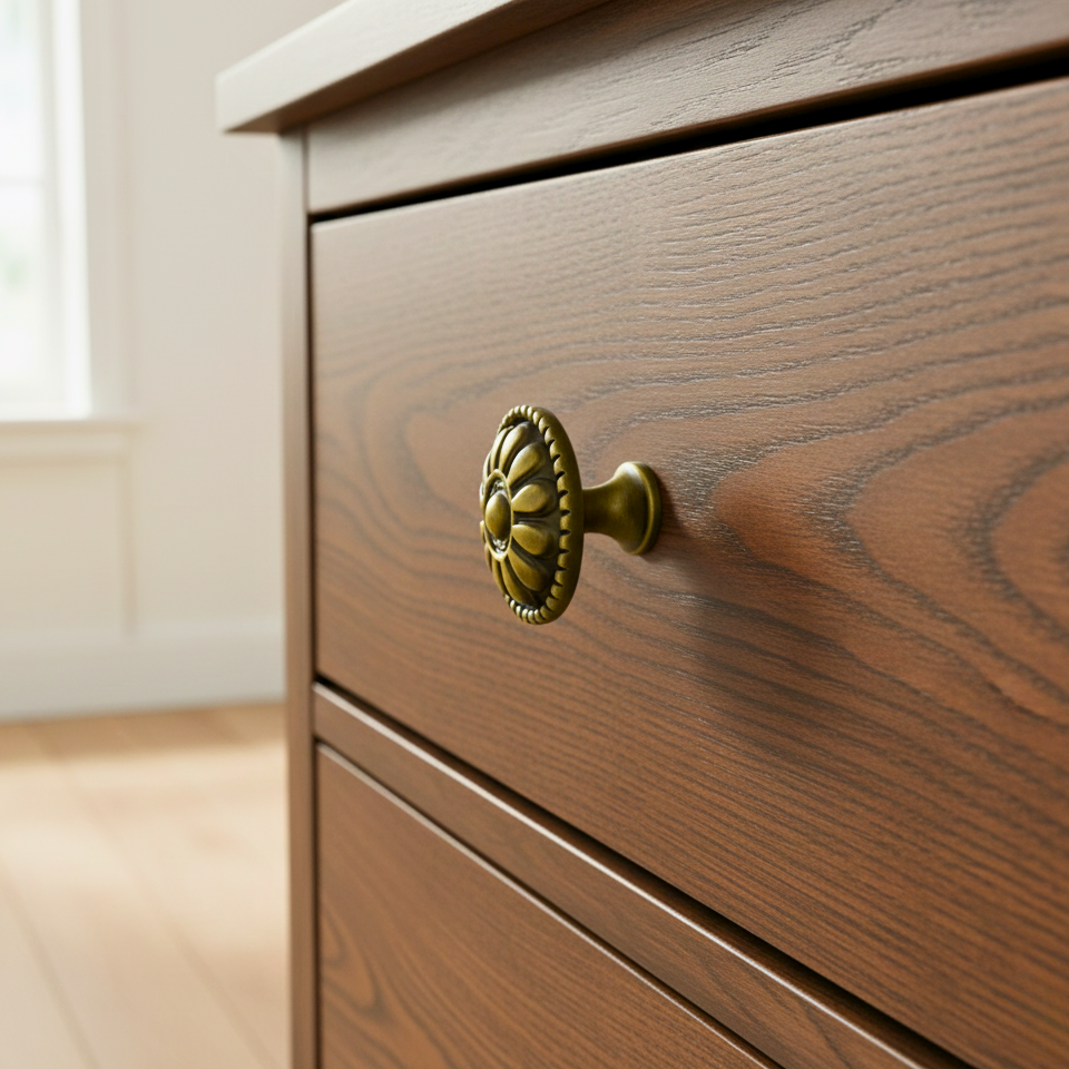 Vintage Floral Cabinet Knob – Y1020