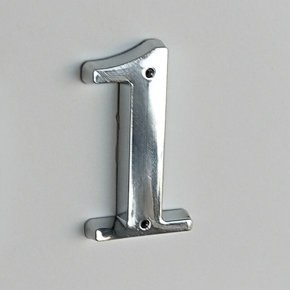 Silver House Number
