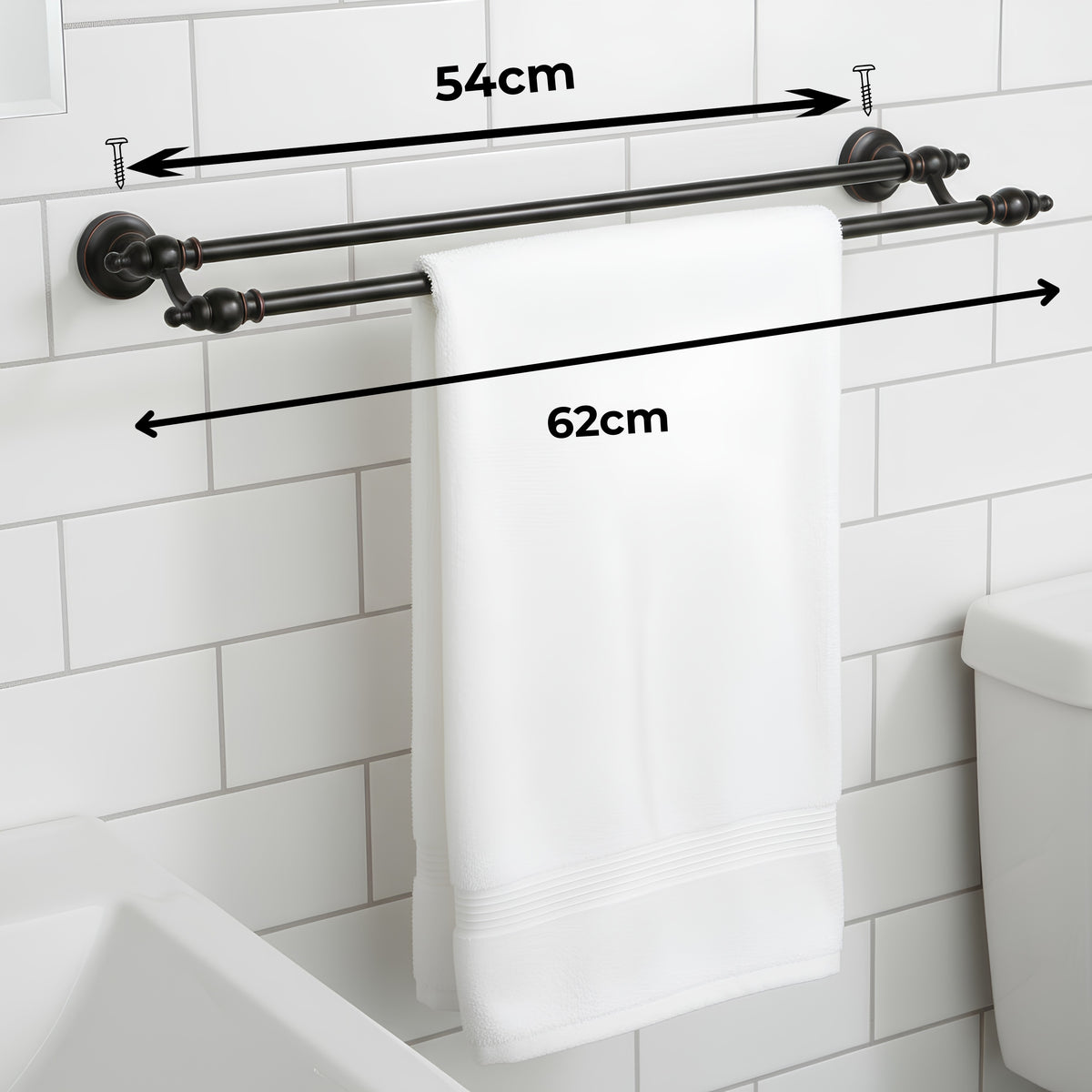 Double Towel Bar 17525