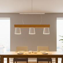Load image into Gallery viewer, Wood Ceiling Light
