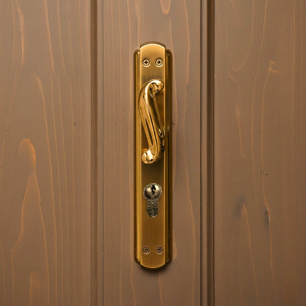 Urve 1/2 Cylinder Door Handle