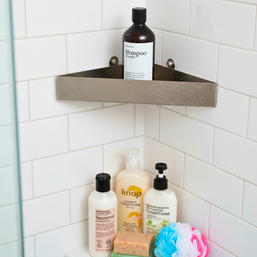 Corner Silk Soap Holder