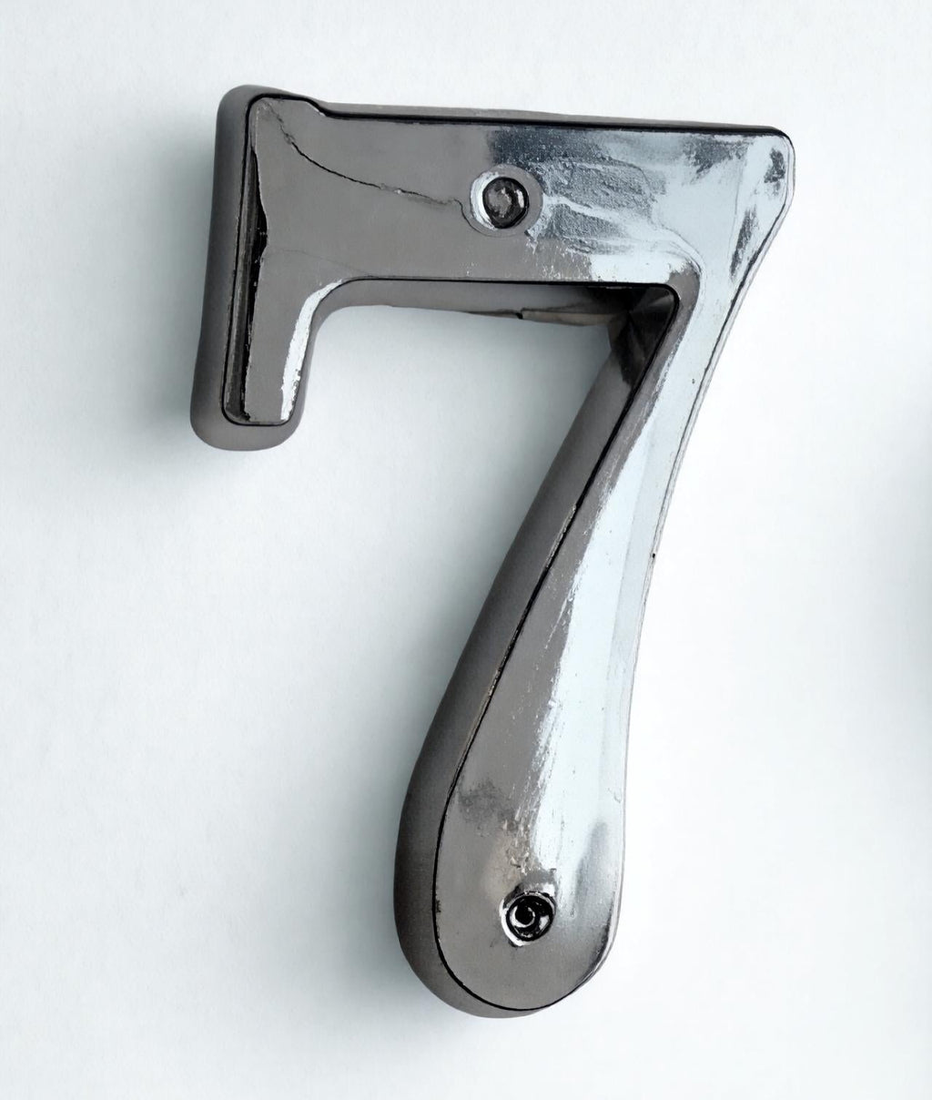 Silver House Number