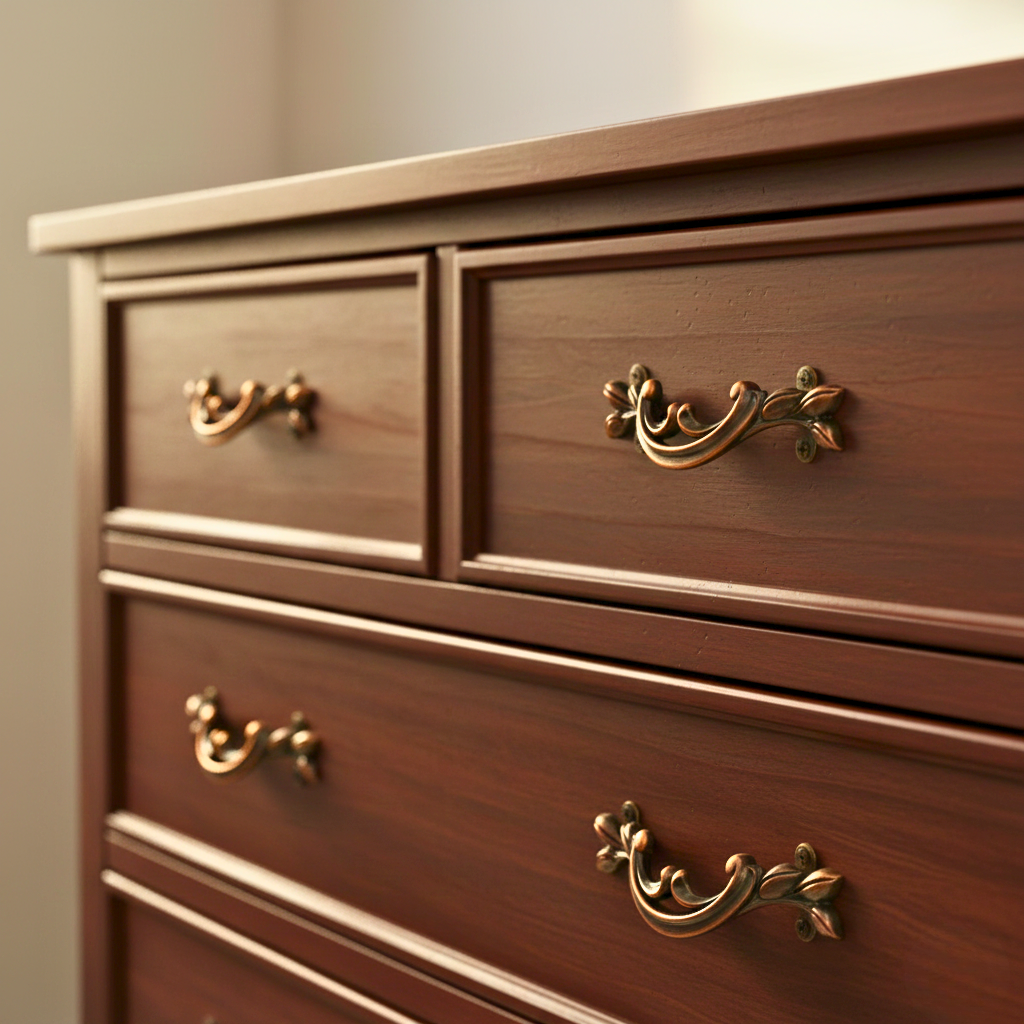 Floral Scroll Cabinet Handle – N06499