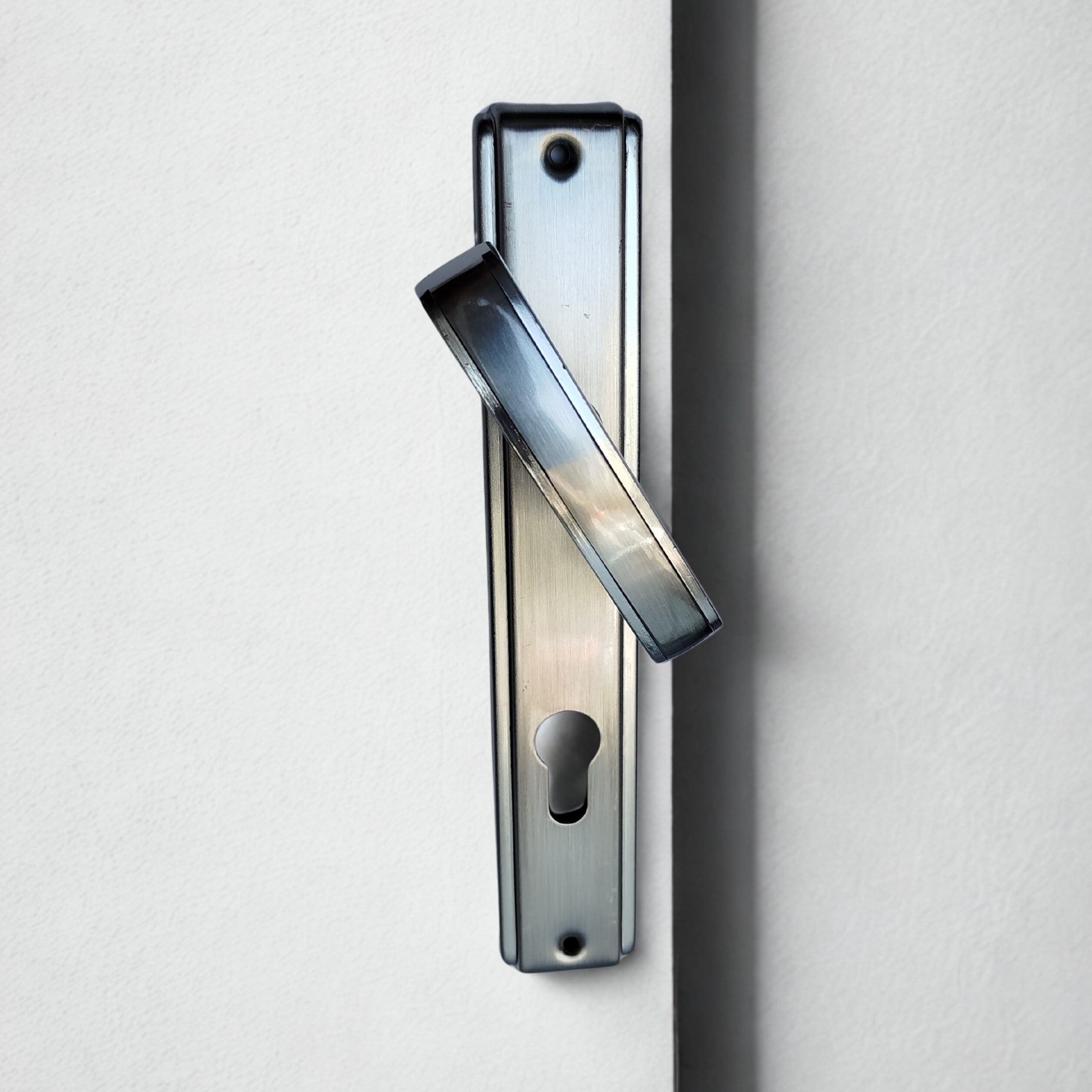 1/2 Cylinder Door Handle SS