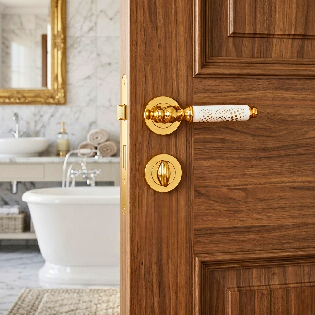 Yakut Rosetta Door Handle