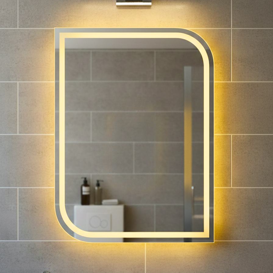 Square-Like LED Mirror