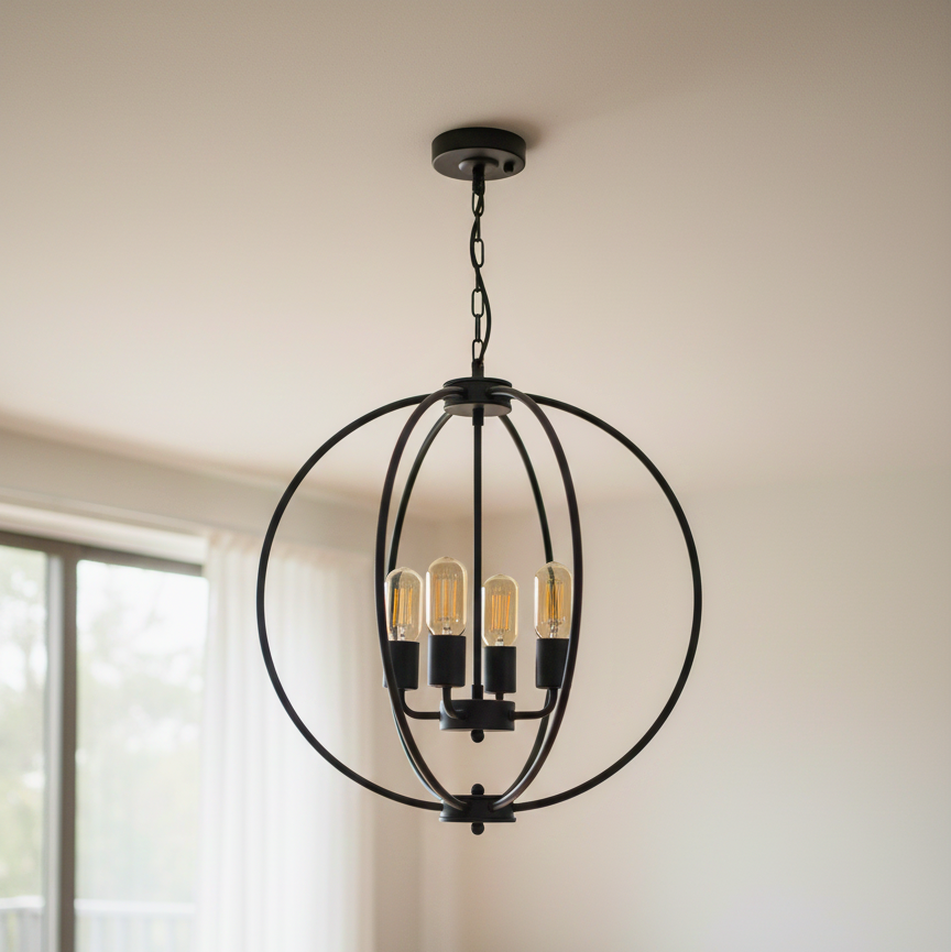 Globe Ceiling Light