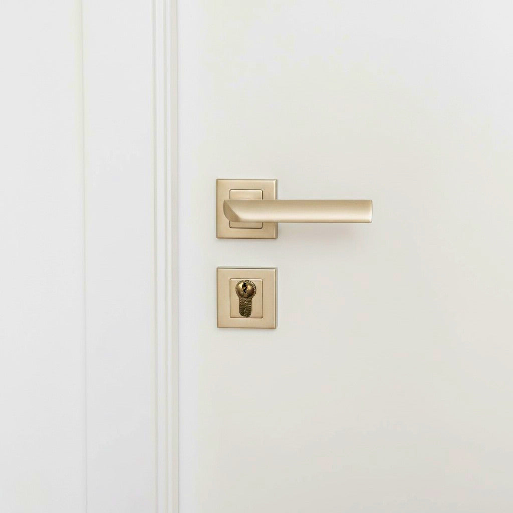 Nil Rosetta Cylinder Door Handle