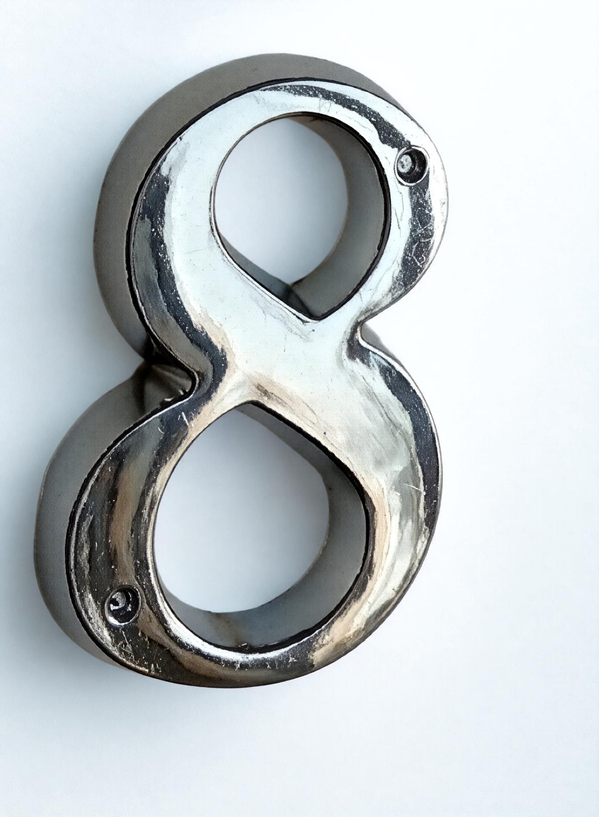 Silver House Number
