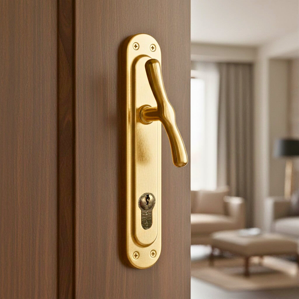 Turkish 1/2 Cylinder Door Handle