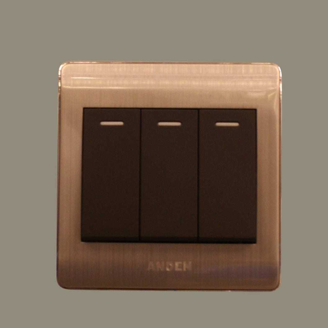 Anden 3 Gang Switch E9A-06