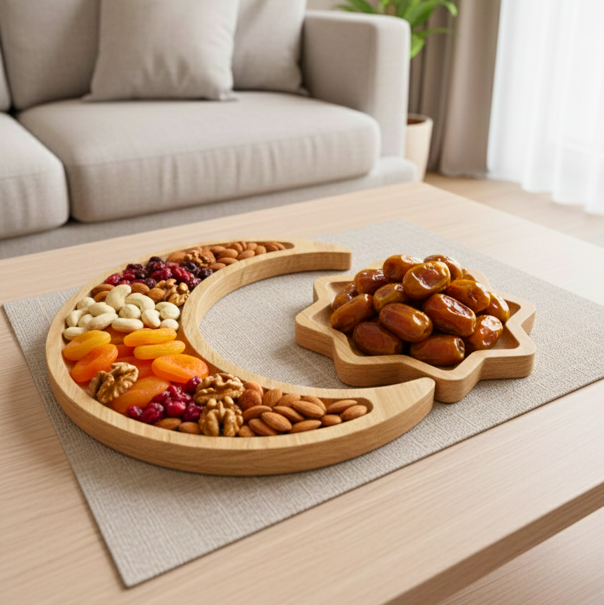 Crescent & Star Serving Set