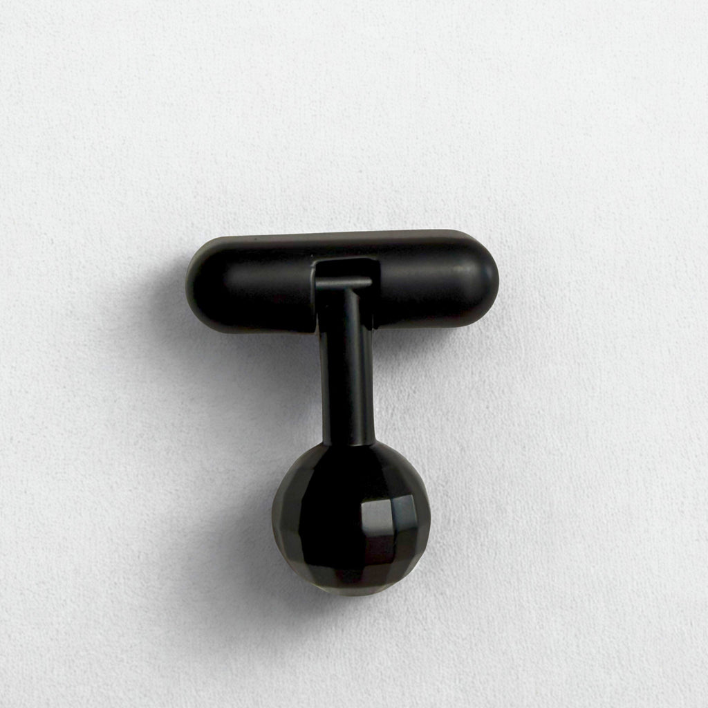 Modern Black Cabinet Knob – 5958