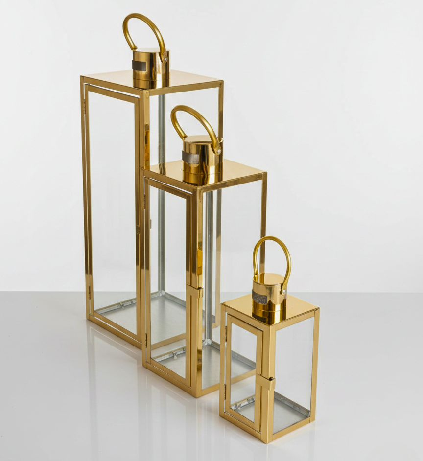 3-Piece Decorative Lantern Set