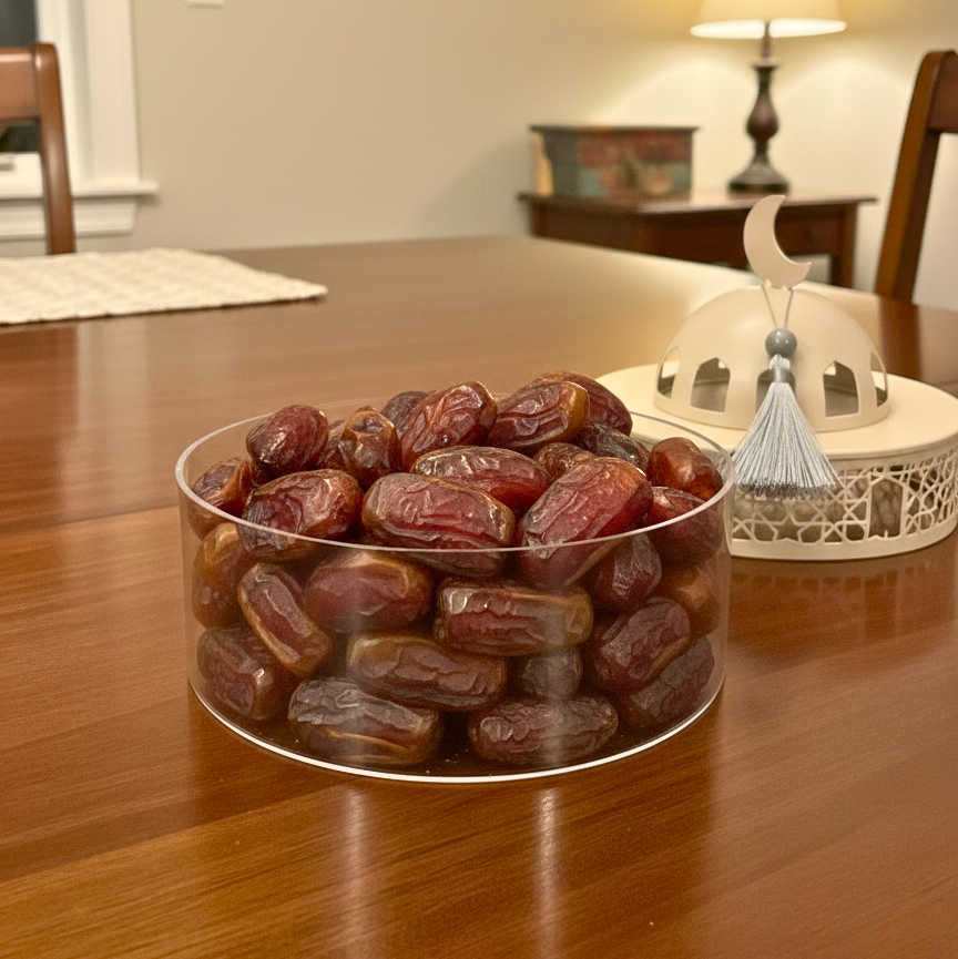 Acrylic Covered Snack Bowl RA3-6