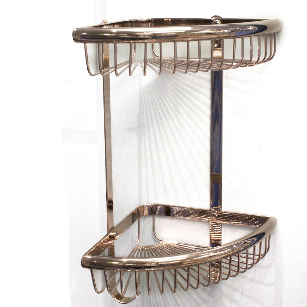 2 Tier Corner Wire Basket WT-514