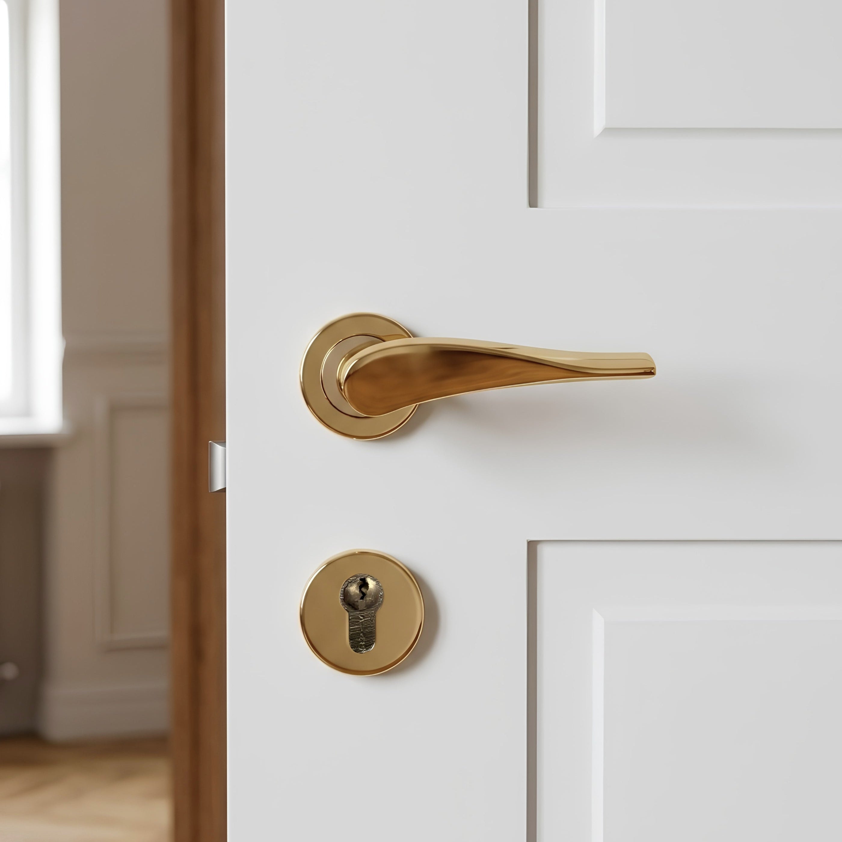 Basak Rosetta Cylinder Door Handle