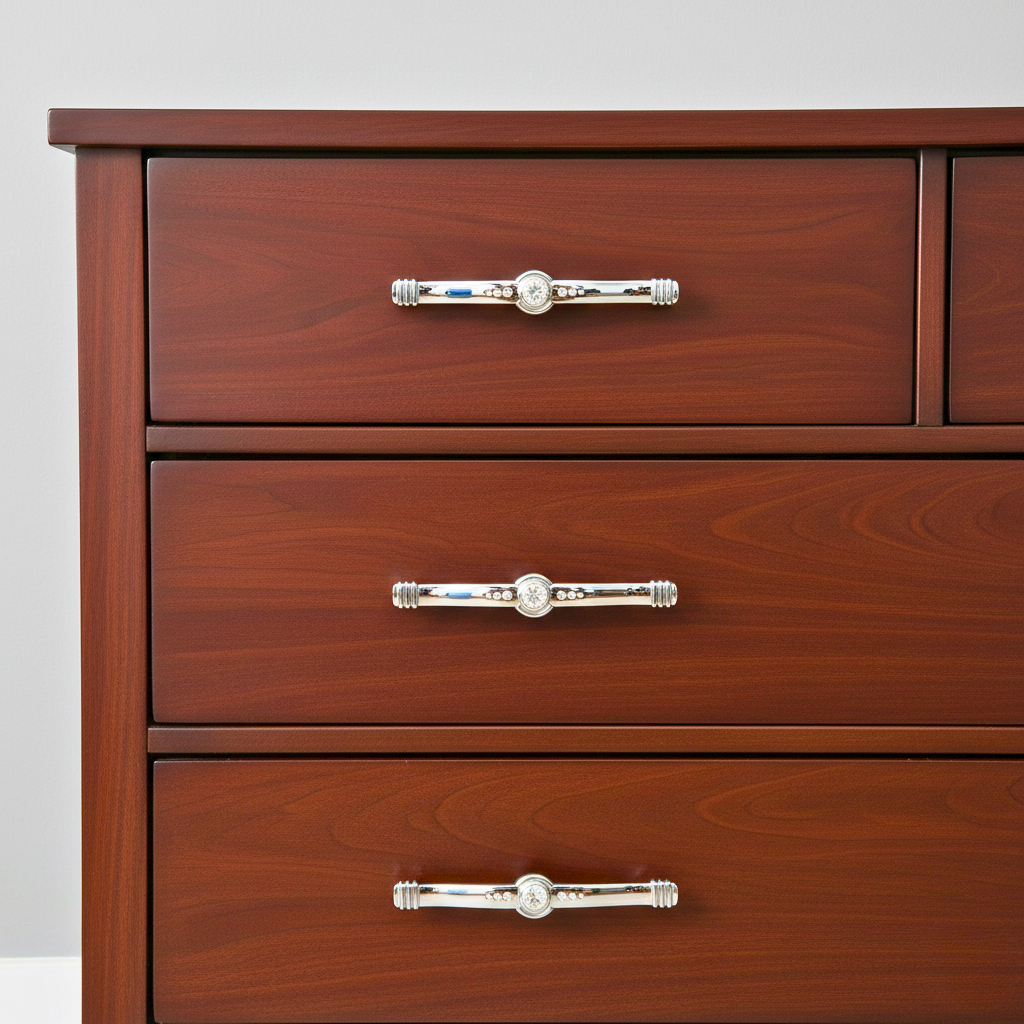 Classic Crystal Cabinet Handle – 0309