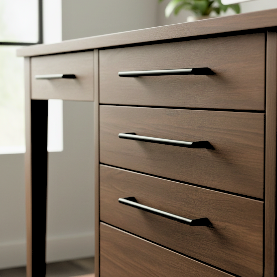 Slim Round Bar Cabinet Handle – M3289