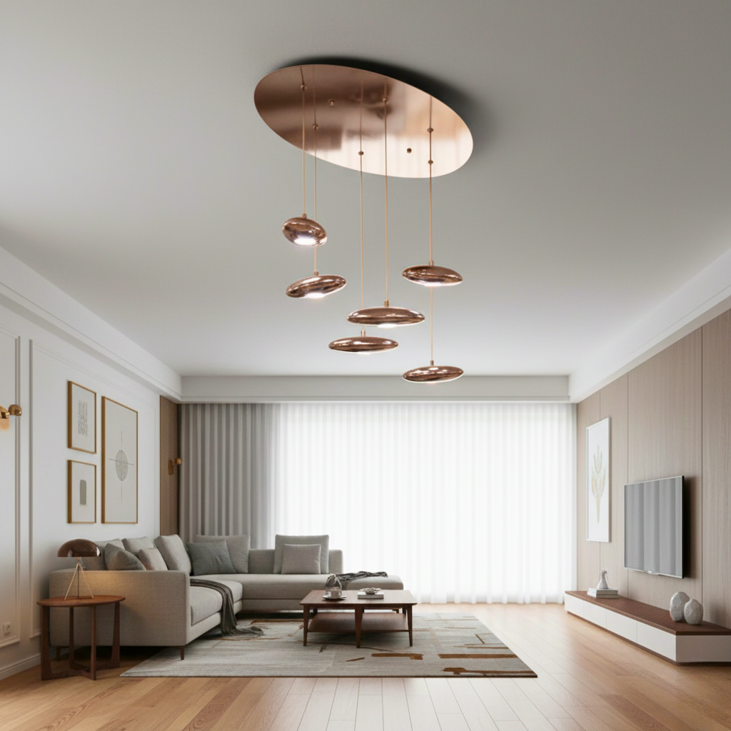 6-Light Ring Pendant 011404-6