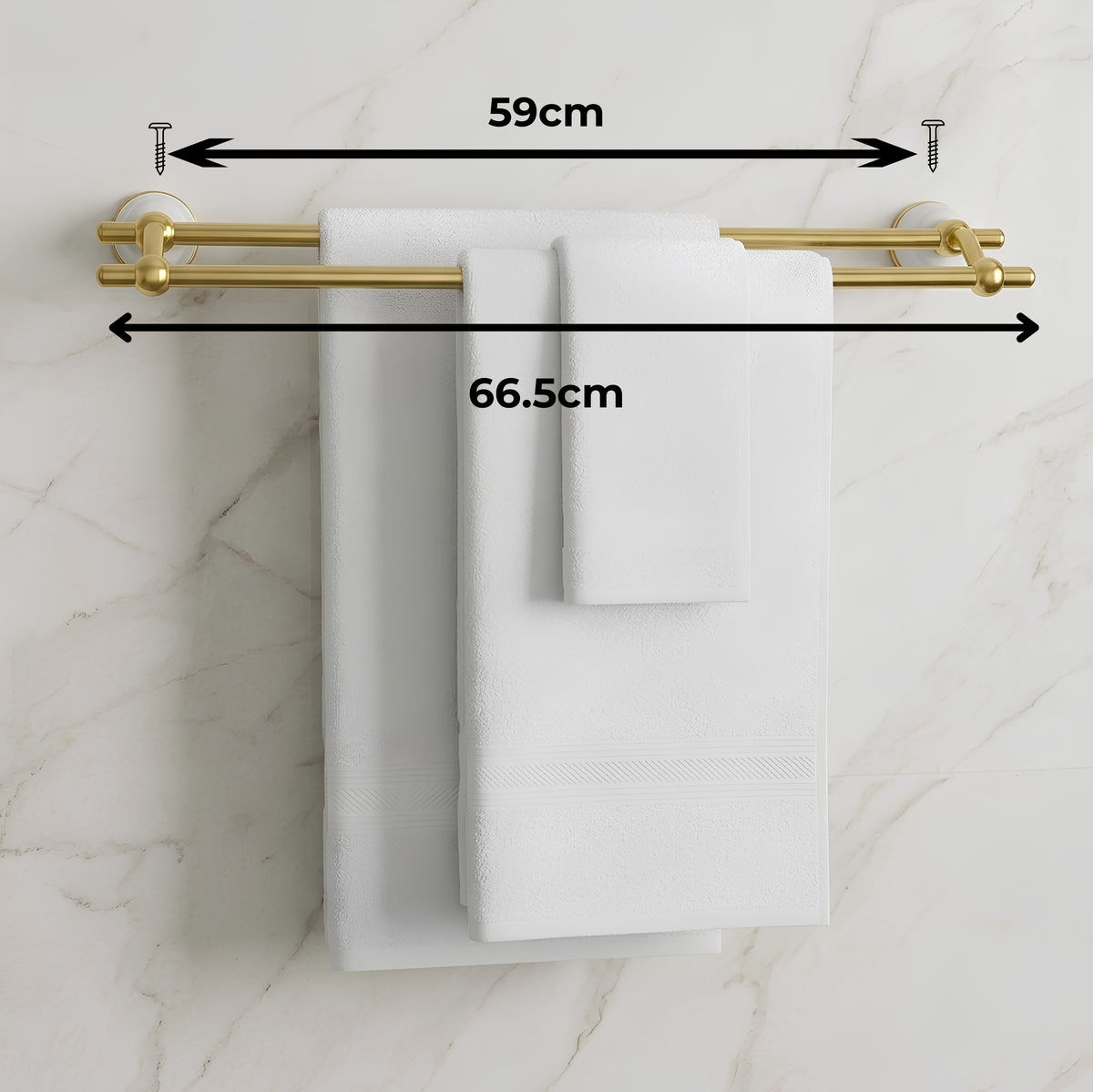 Double Towel Bar 11625