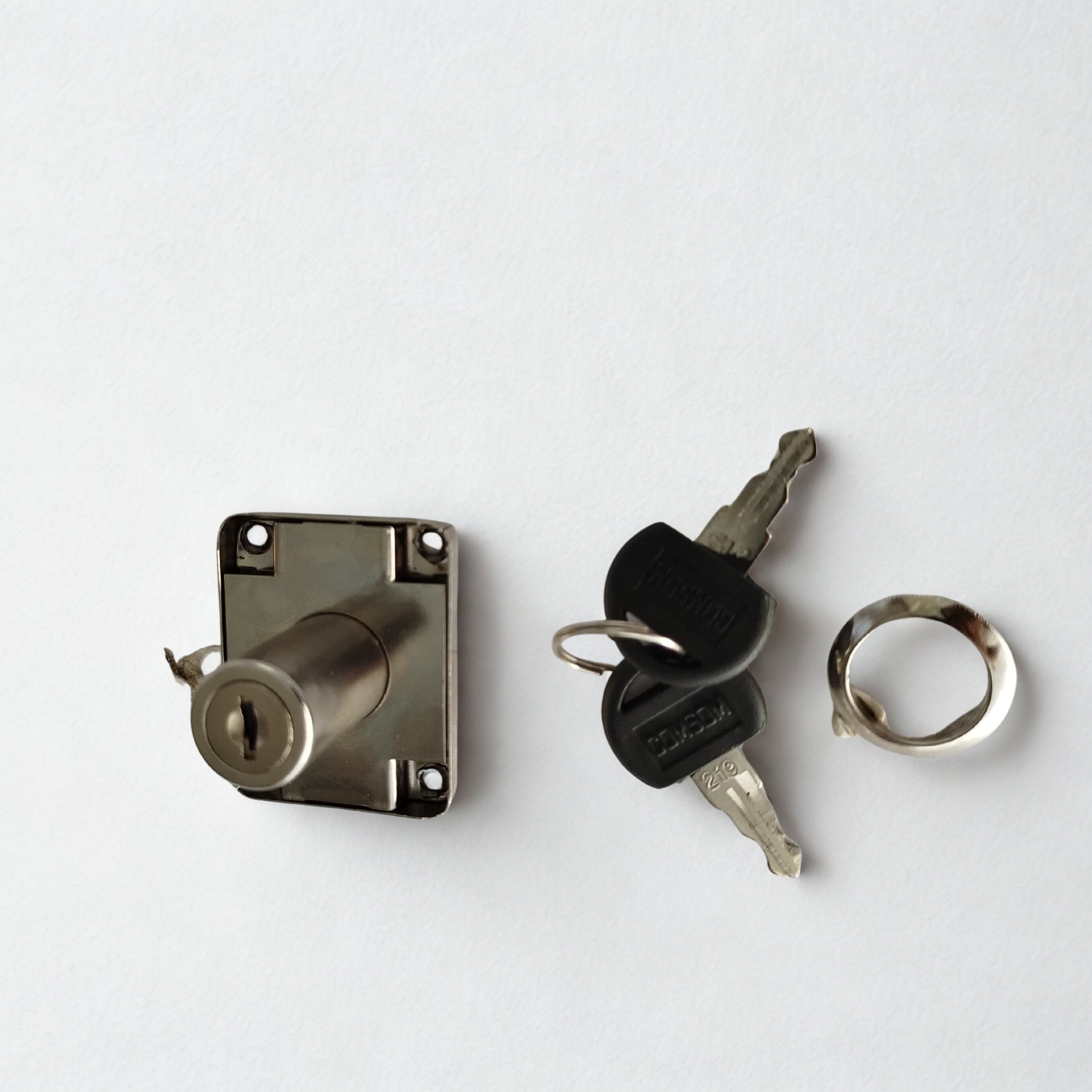 Double-Turn Drawer Lock