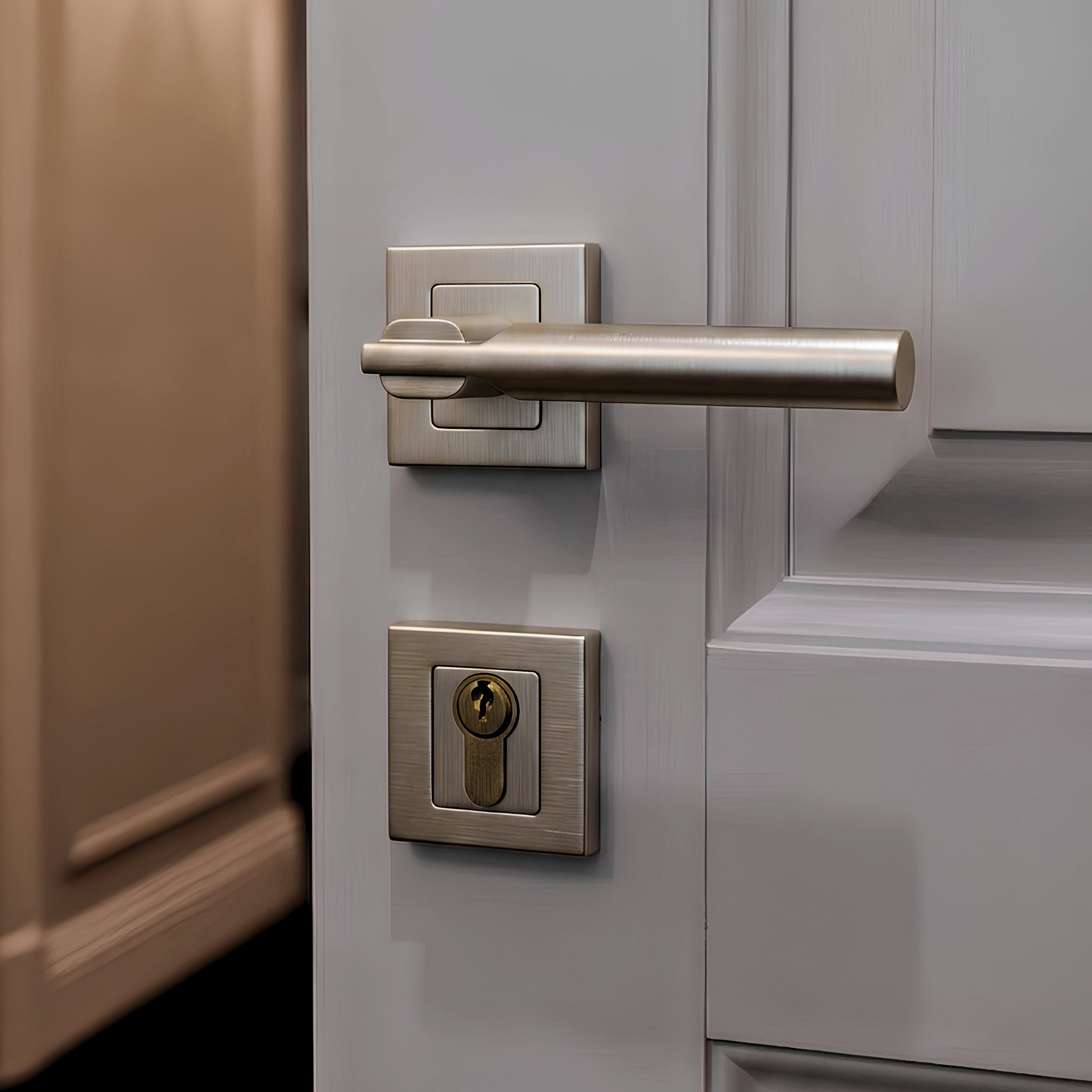 Firat Rosetta Cylinder Door Handle