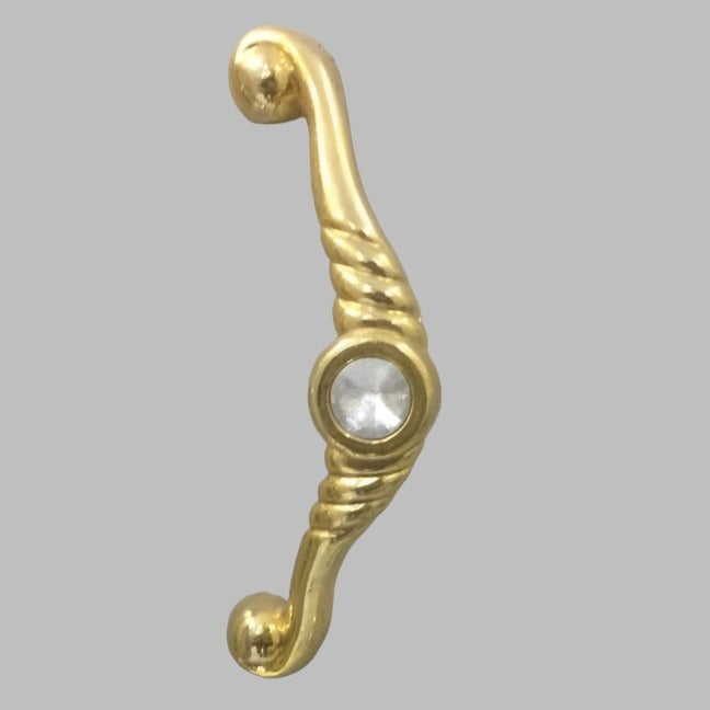 Crystal Accent Cabinet Handle