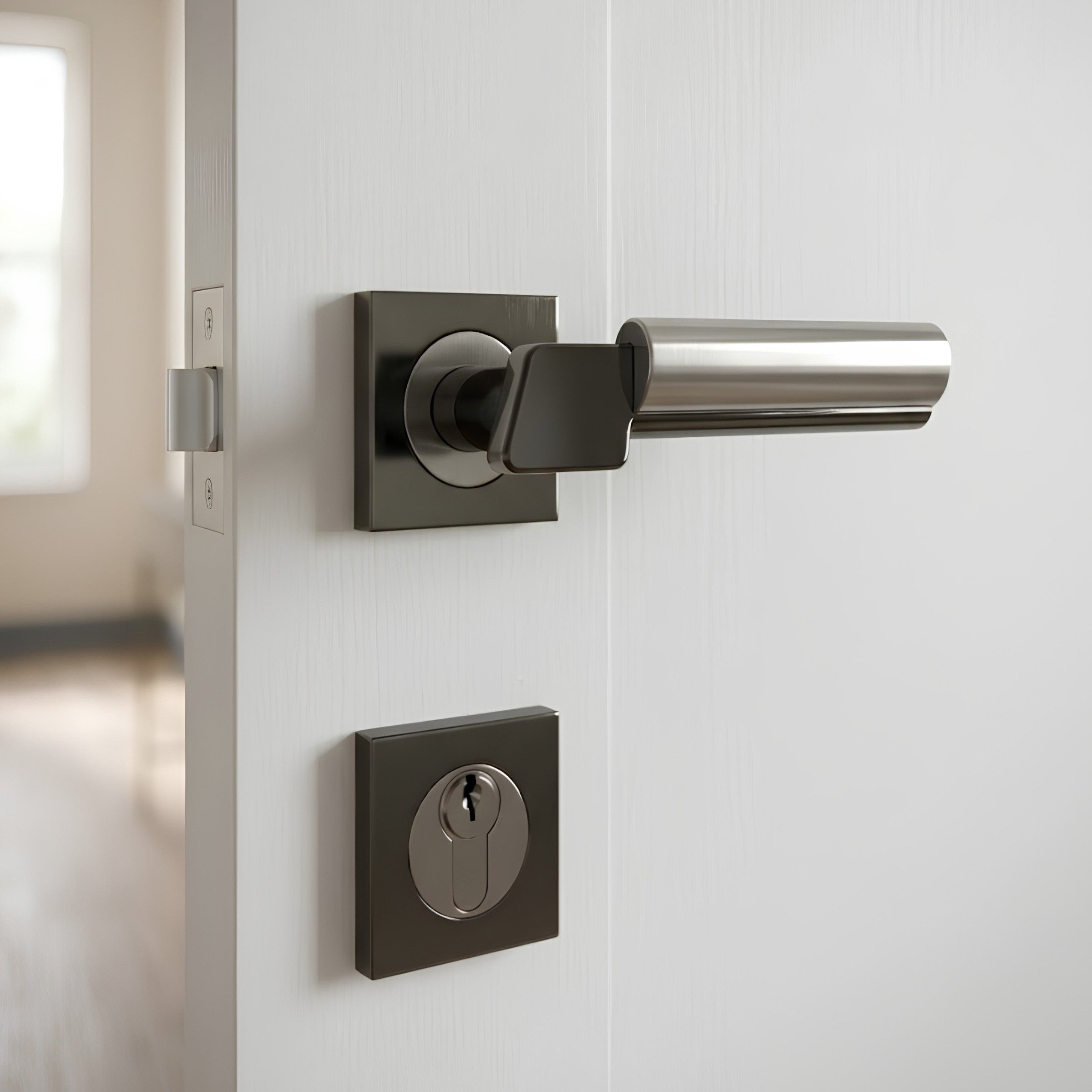 Linda Rosetta Door Handle