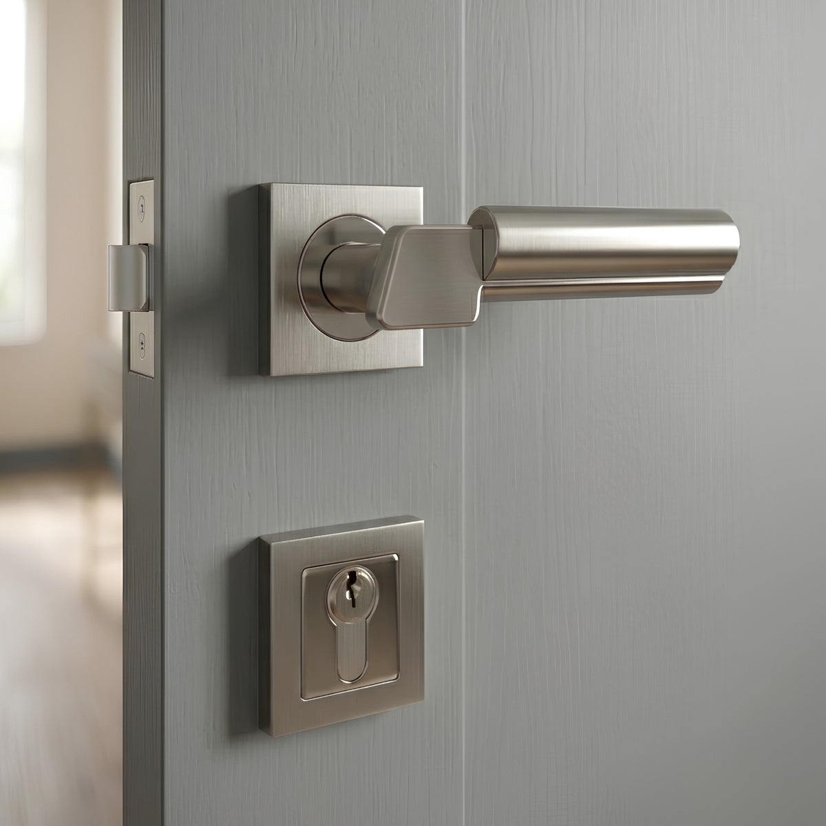 Linda Rosetta Door Handle