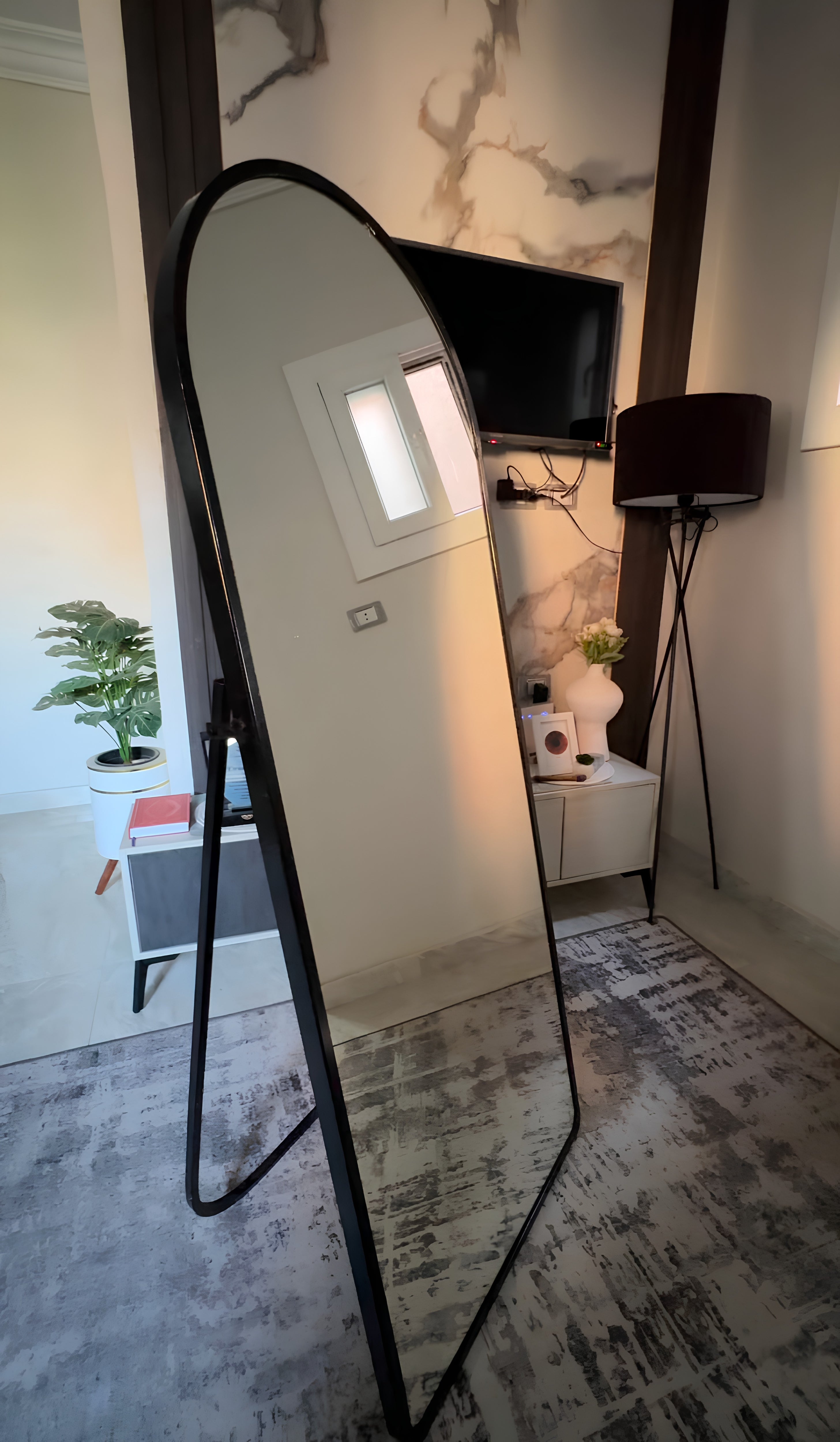 Arch Standing Mirror