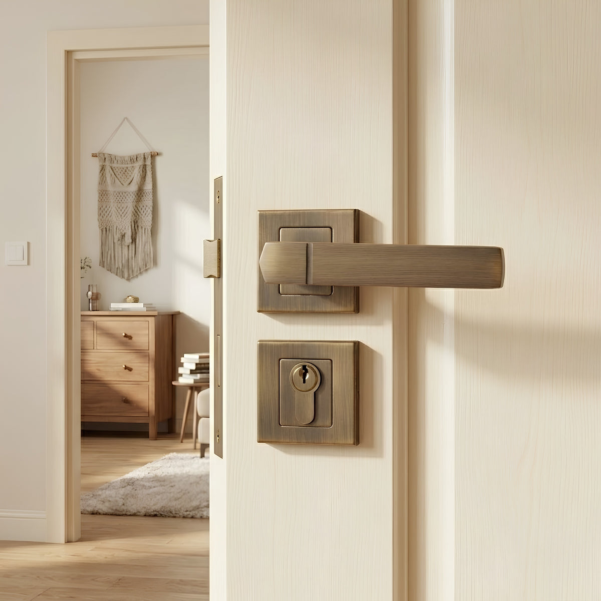 Plato Rosetta Cylinder Door Handle
