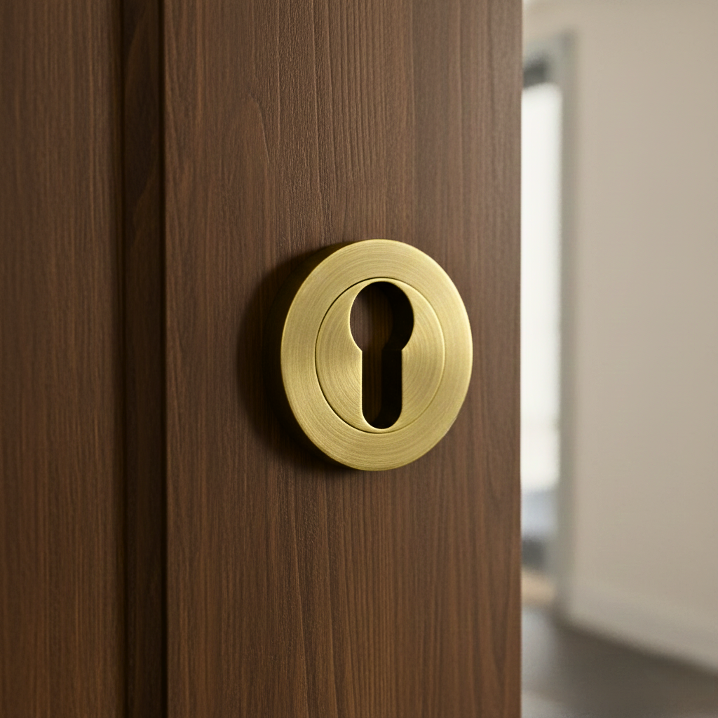 Round Door Cylinder Cover